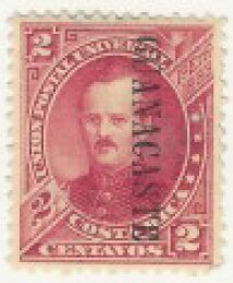 Prospero Fernandez (1834-1885) overprint Guanacaste