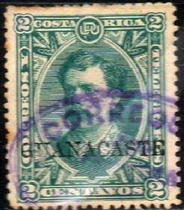 Stamp, Ramón Bernardo Soto Alfaro ovpt. GUANACASTE, Costa Rica, Guanacaste,  , Generals, Heads of State, Politicians