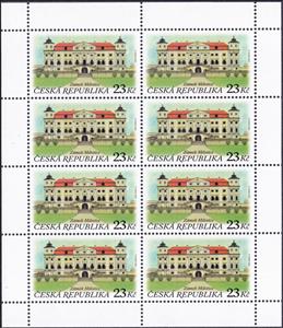 Mini Sheet, Milotice Chateau, Czech Republic,  , Architecture, Buildings