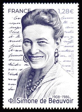 International Women's Day : Simone de Beauvoir