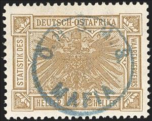 Stamp, Overprinted by "O.H.B.M.S MAFIA", German East Africa,  