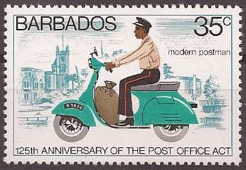 Mailman,Moter Scooter