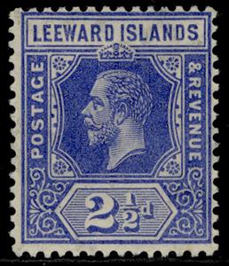 Stamp, Issues of 1912, Leeward Islands,  