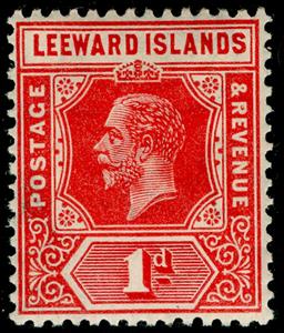 Stamp, Issues of 1931-32, Leeward Islands,  
