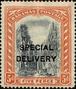 Stamp, Overprinted, Bahamas,  