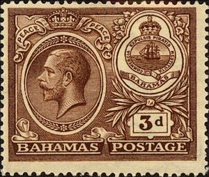 Stamp, Seal of Bahamas, Bahamas,  