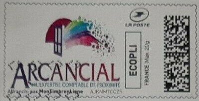 Stamp, Arcancial, Personalized and Private Mail Stamps,  , Accountants