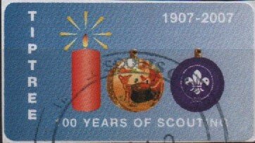 Candle, Bauble and Scout Emblem