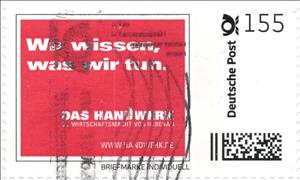 Stamp, Das Handwerk, Personalized and Private Mail Stamps,  