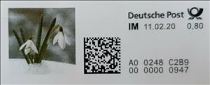 Stamp, Snowdrop, Personalized and Private Mail Stamps,  , Flowers, Plants (Flora)