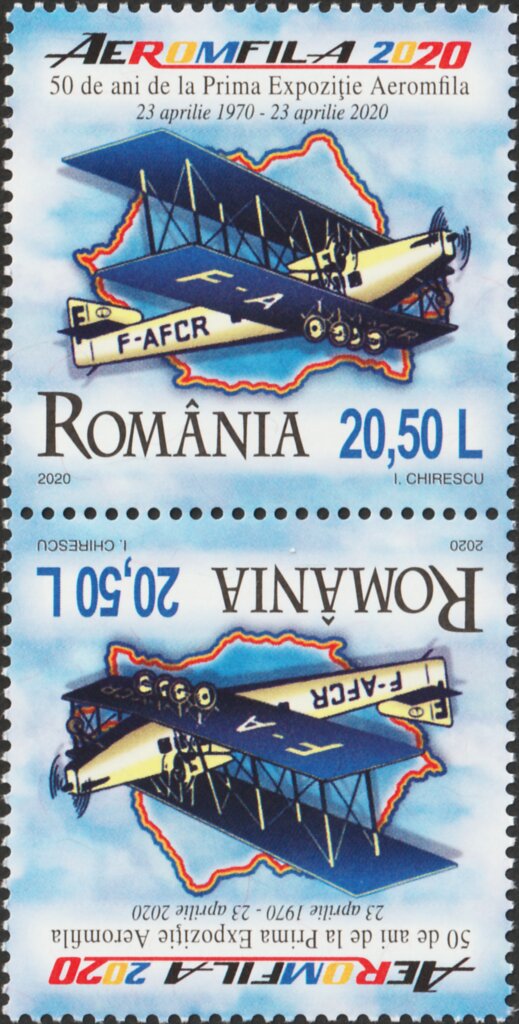 50th Anniversary of First Romanian Aerophilately Exhibition