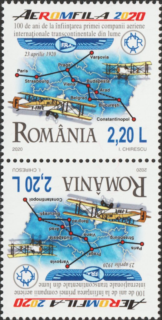 Centenary of Franco-Romanian Air Navigation Company