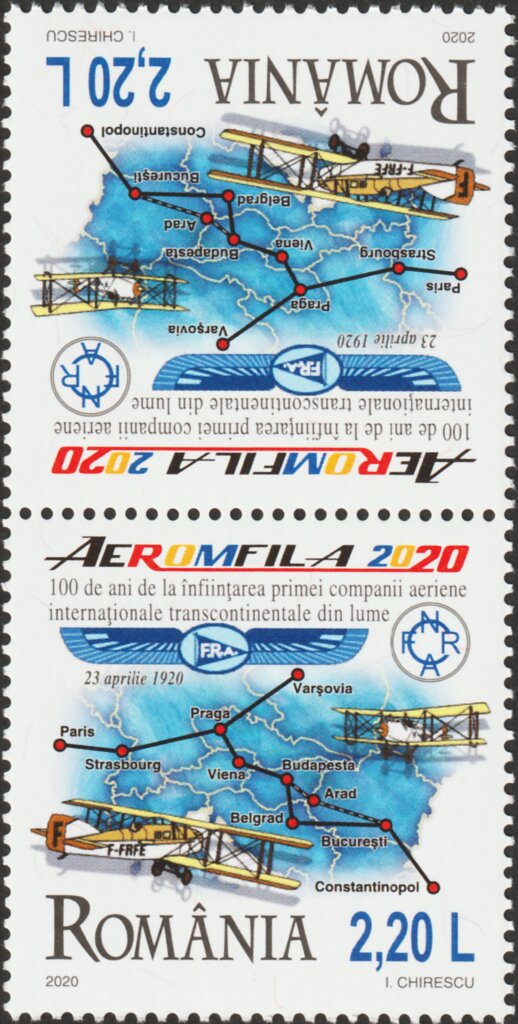 Centenary of Franco-Romanian Air Navigation Company