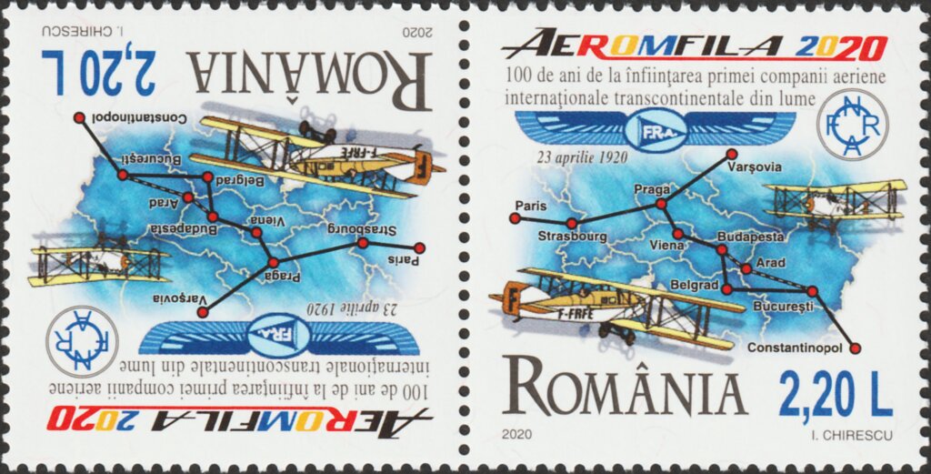 Centenary of Franco-Romanian Air Navigation Company