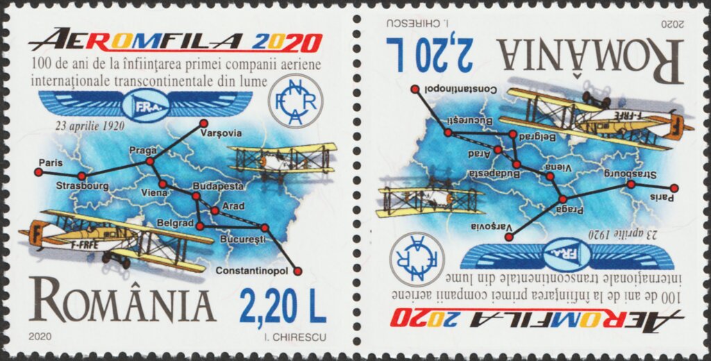 Centenary of Franco-Romanian Air Navigation Company