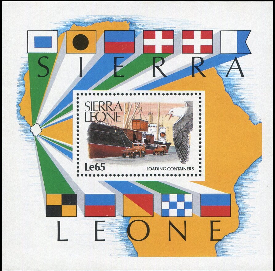 Map and Flags