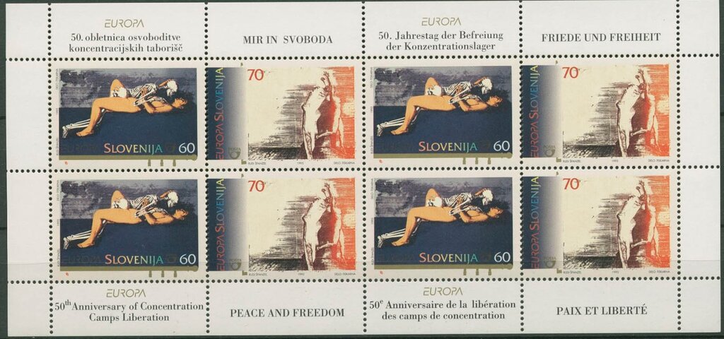 Europa 1995 - liberation of the camps-peace and freedom