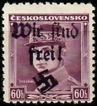 Stefanik, overprinted