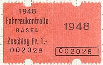 Bicycle License Fee