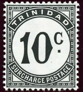 Stamp, Postage Due, Trinidad and Tobago,  