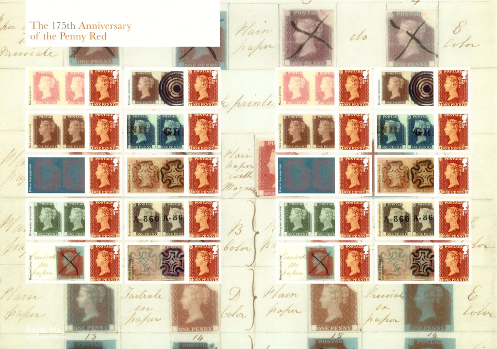 175th Anni of the Penny Red Smiler