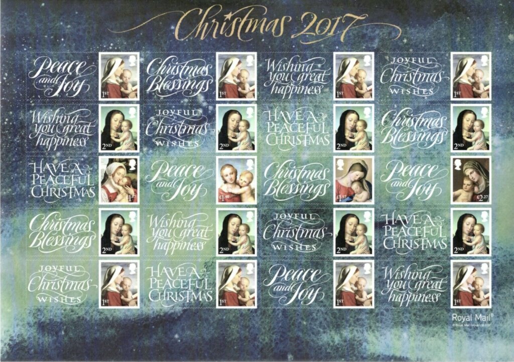 Christmas 2017 Madonna and Child Smiler