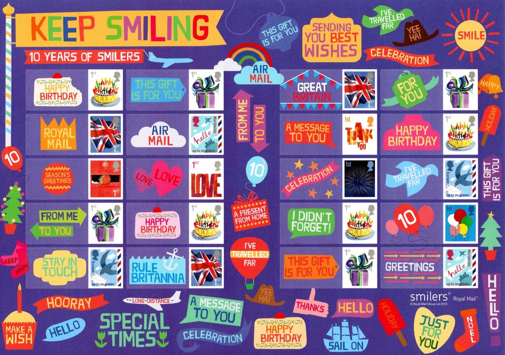 Keep Smiling 10 years of Smilers