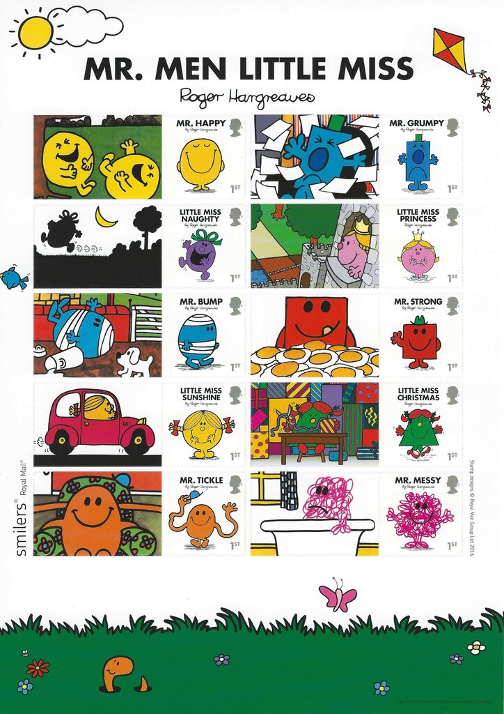 Mr Men and Little Miss children's books by Roger Hargreaves