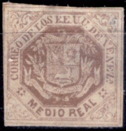 Stamp, Arms of Venezuela, Venezuela,  , Coats of Arms