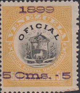 Stamp, Coat of Arms, Venezuela,  , Coats of Arms