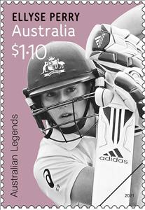 Stamp, Ellyse Perry, Australia,  , Cricket, Sports, Women