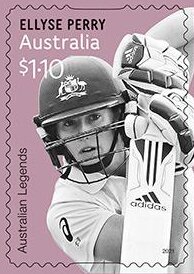 Stamp, Ellyse Perry, Australia,  , Cricket, Sports, Women
