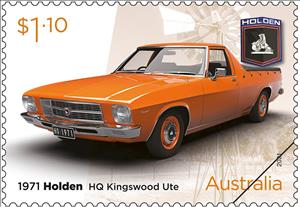 Stamp, Holden HQ Kingswood Ute, Australia,  , Cars, The Automobile Industry