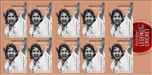 Booklet, Jason Gillespie, Australia,  , Cricket, Sports