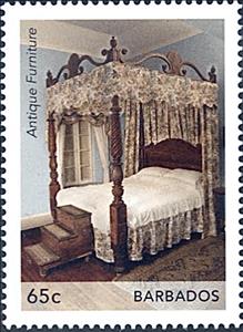 Stamp, Four-Poster Bed, Barbados,  , Furniture
