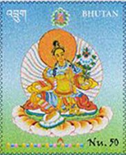 Stamp, Tara Mandala Sheet 2, Bhutan,  , Buddhism