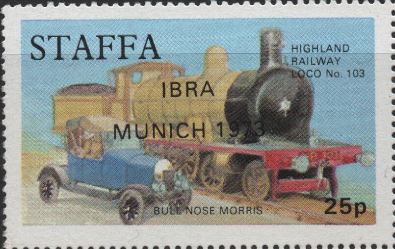 "IBRA MUNICH 1973" overprint