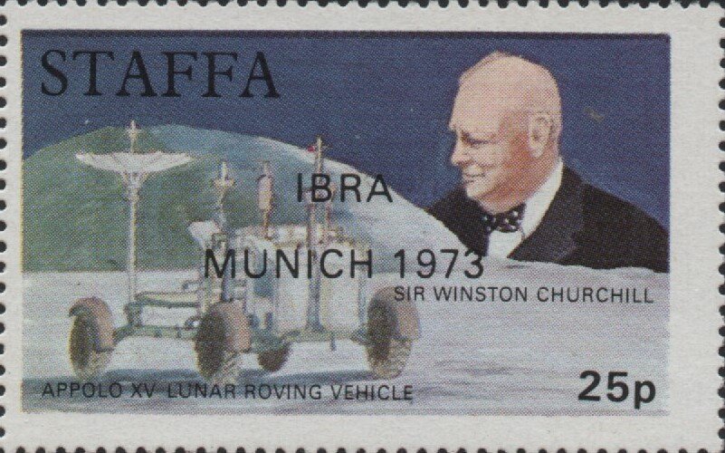 "IBRA MUNICH 1973" overprint