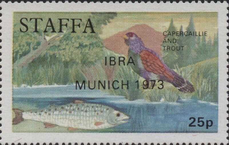"IBRA MUNICH 1973" overprint