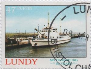 Stamp, 50 Years of MS Oldenburgh, Cinderellas,  , Ships