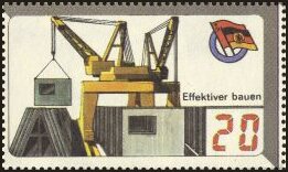 Stamp, Build More Effectively, Cinderellas,  , Building Industry