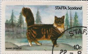 Stamp, Cats, Cinderellas,  , Cats