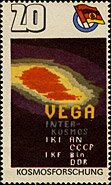 Stamp, Cosmos Research, Cinderellas,  , Outer Space, Science