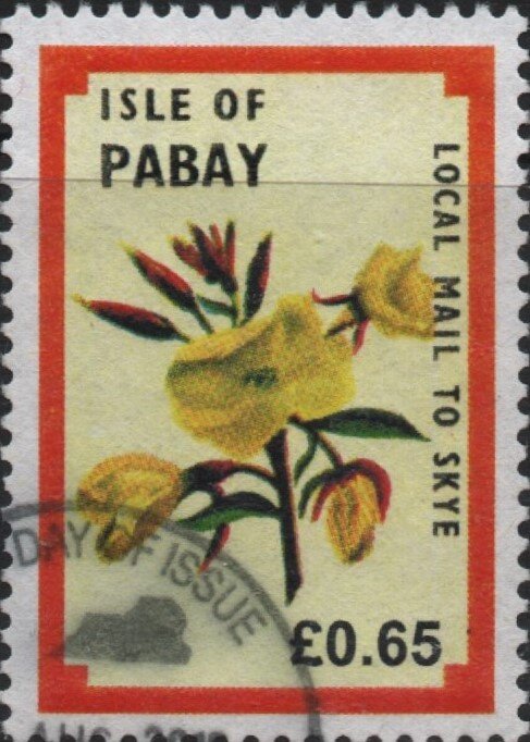 Flowers, local mail to Skye