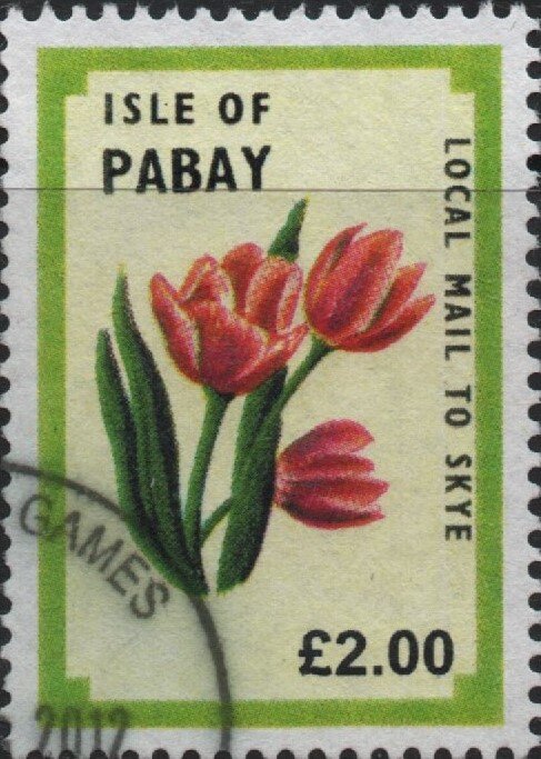 Flowers, local mail to Skye