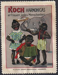 Stamp, Koch harminicas erfreuen jedes Menschenherz, Cinderellas,  , Children