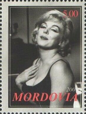 Stamp, Marilyn Monroe, Cinderellas,  , Actors, Famous People, Photographs, Singers, Women