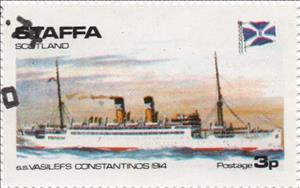 Stamp, Ships, Cinderellas,  , Ships