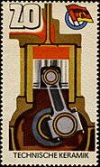 Stamp, Technical Ceramics, Cinderellas,  , Industry