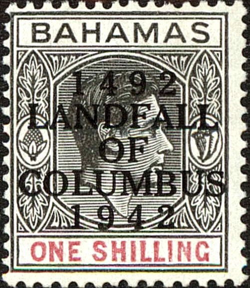 Overprinted in Black
